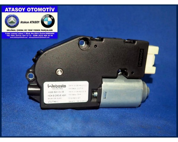 MERCEDES W166 GLE SUNROOF MOTORU A1668200108 1668200108 1727746C A1664420023 A1668200208 W166 ML W166 GLS